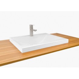 KAST Femida  Раковина на стільницю 595*475*145 мм, біла