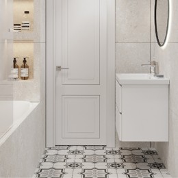 Тумба KAST AFINA 60 см з раковиною Como 60