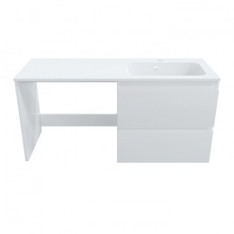 Тумба KAST ARTEMIDA 120 см під пральну машину з раковиною Della (ПРАВА)